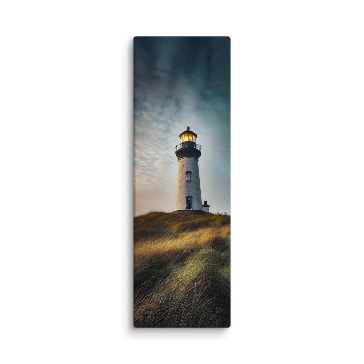 Lighthouse on a Hill Canvas