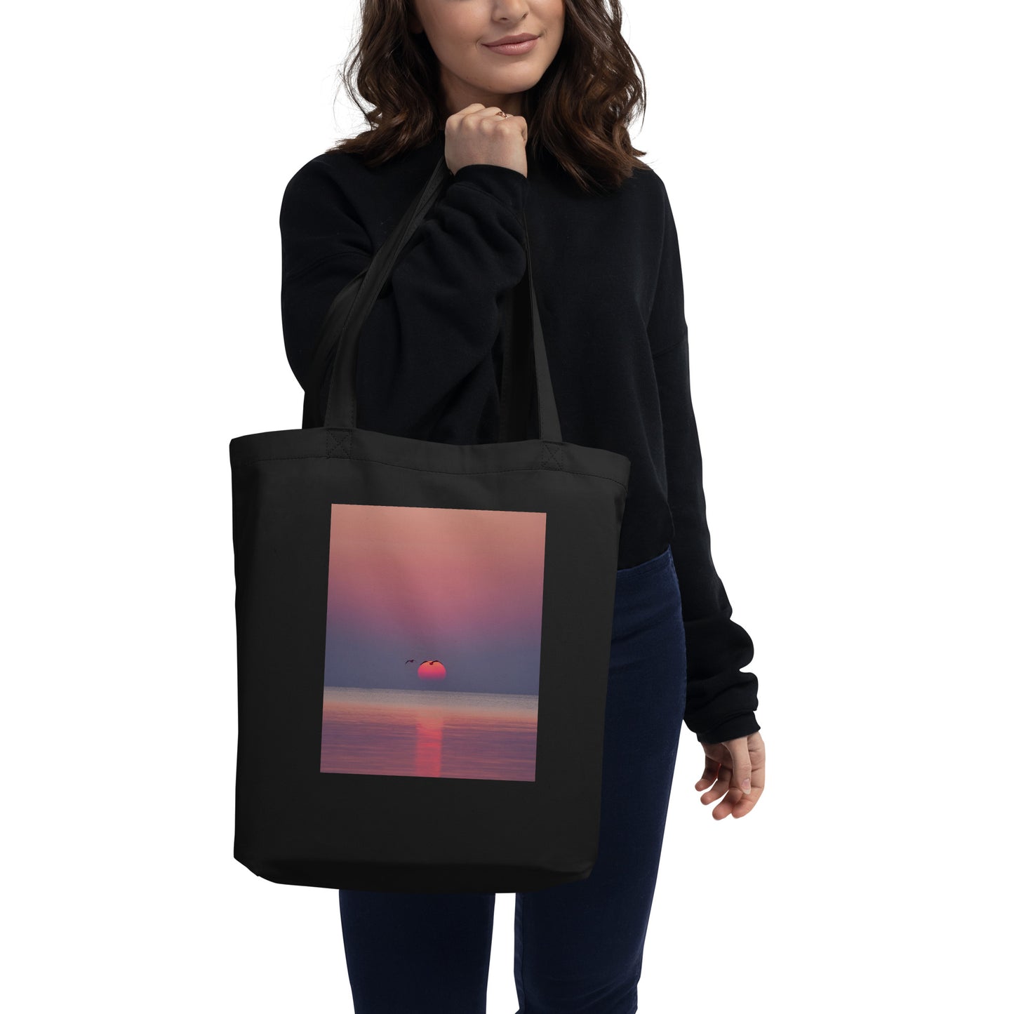 Pink Sunset Eco Tote Bag