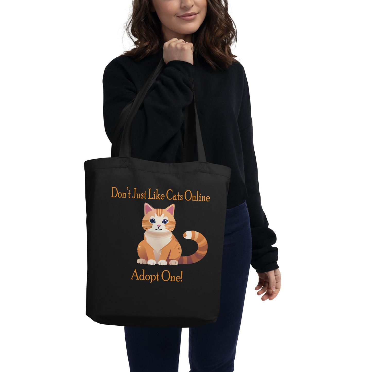Adopt Cats Eco Tote Bag