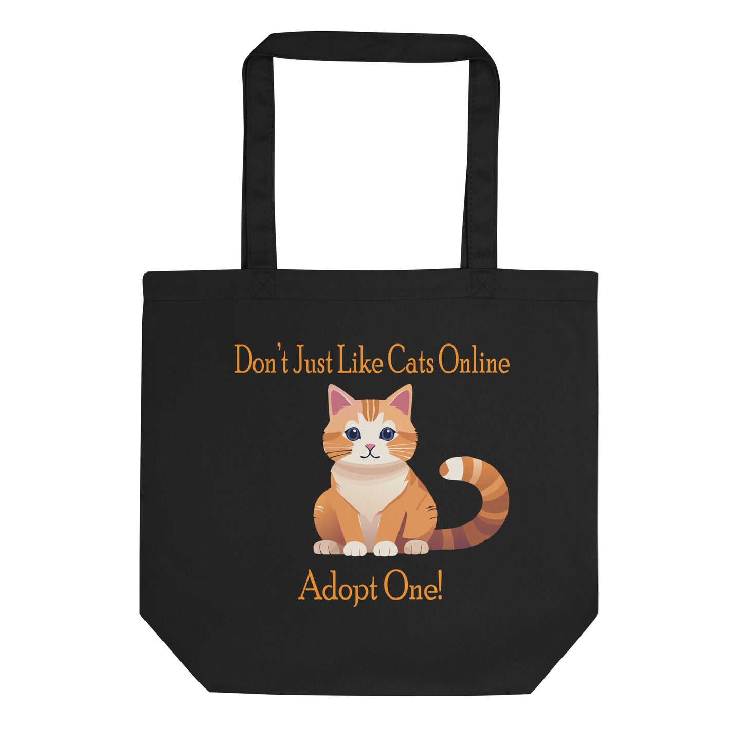 Adopt Cats Eco Tote Bag