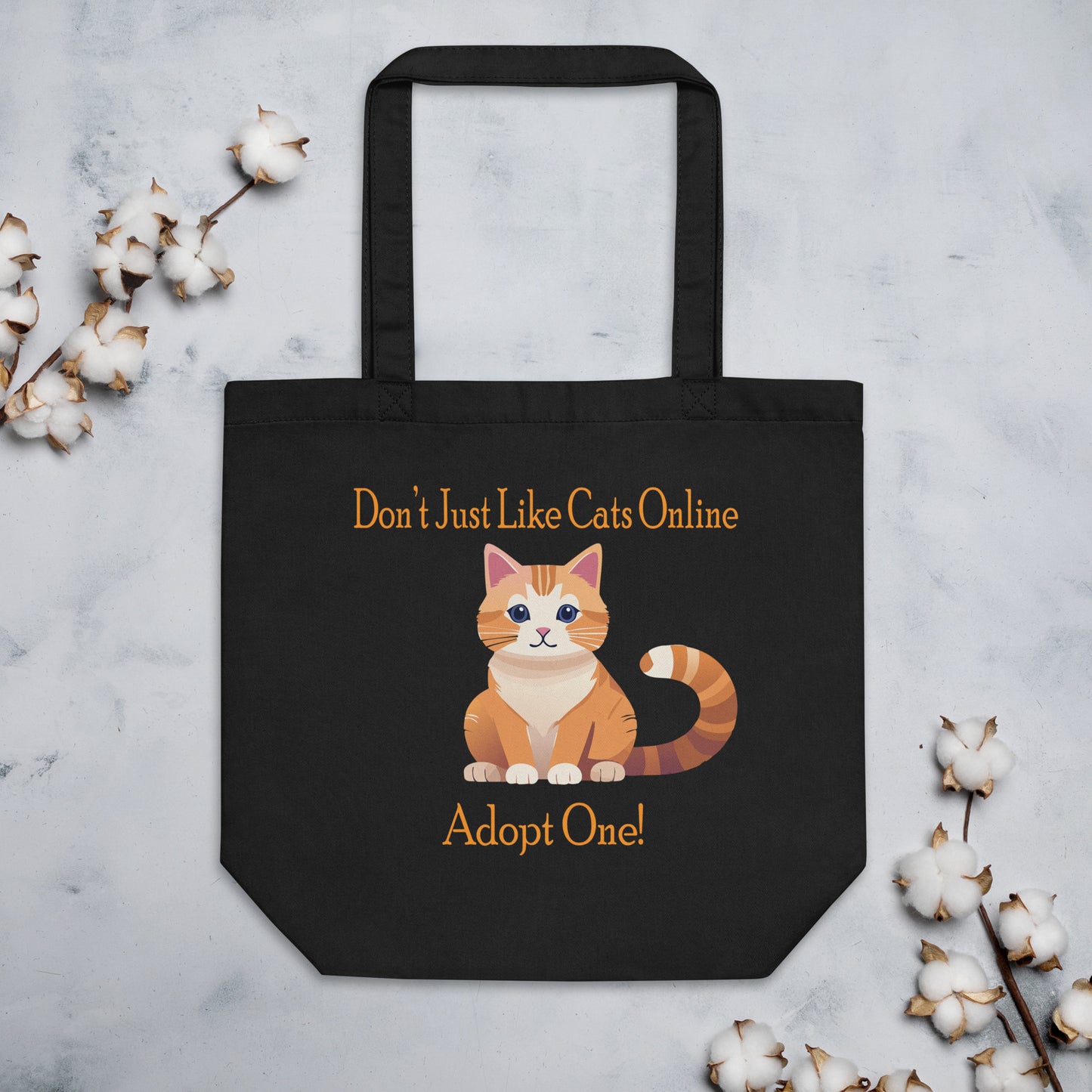 Adopt Cats Eco Tote Bag