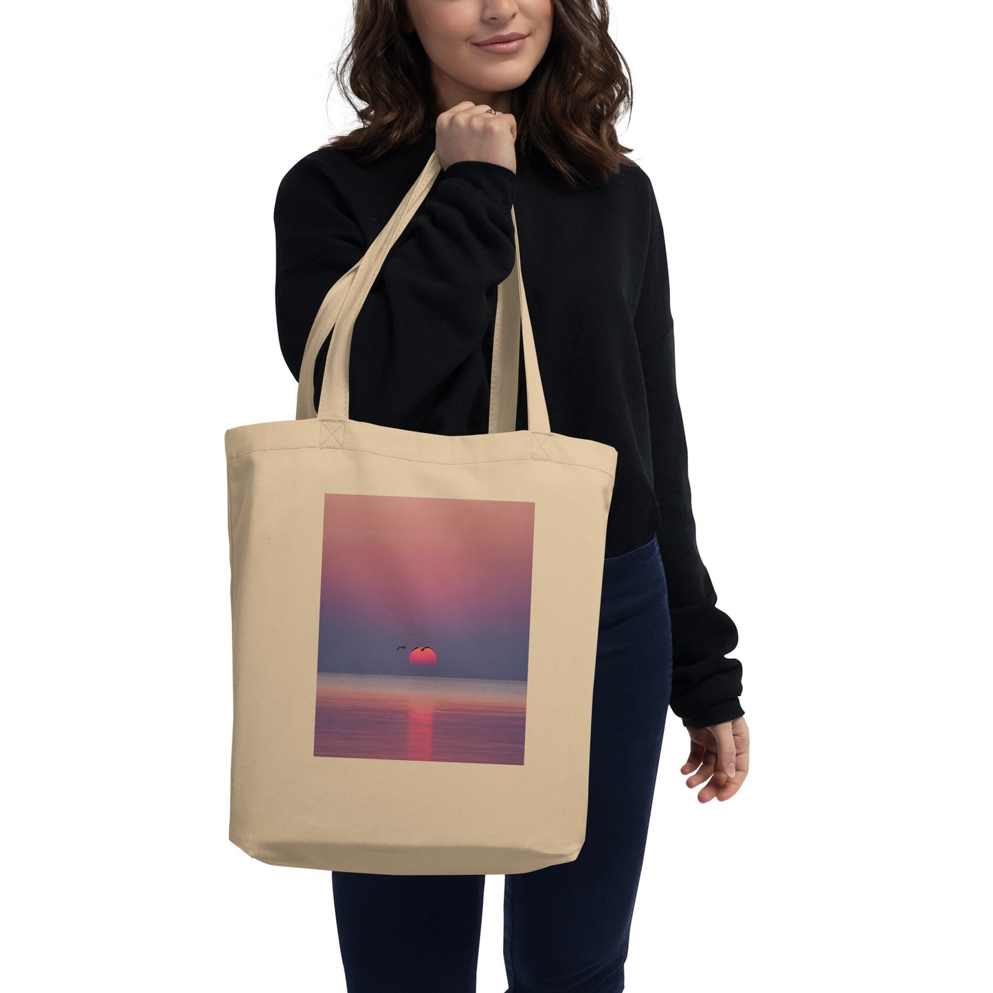 Pink Sunset Eco Tote Bag