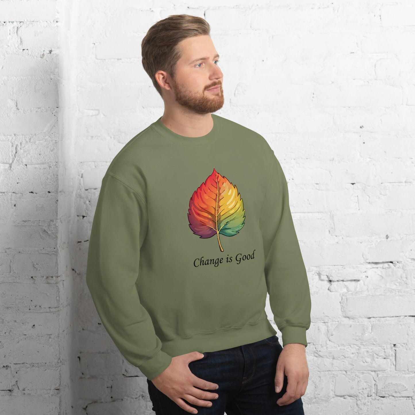 Comyfy Change is Good Unisex Sweatshirt