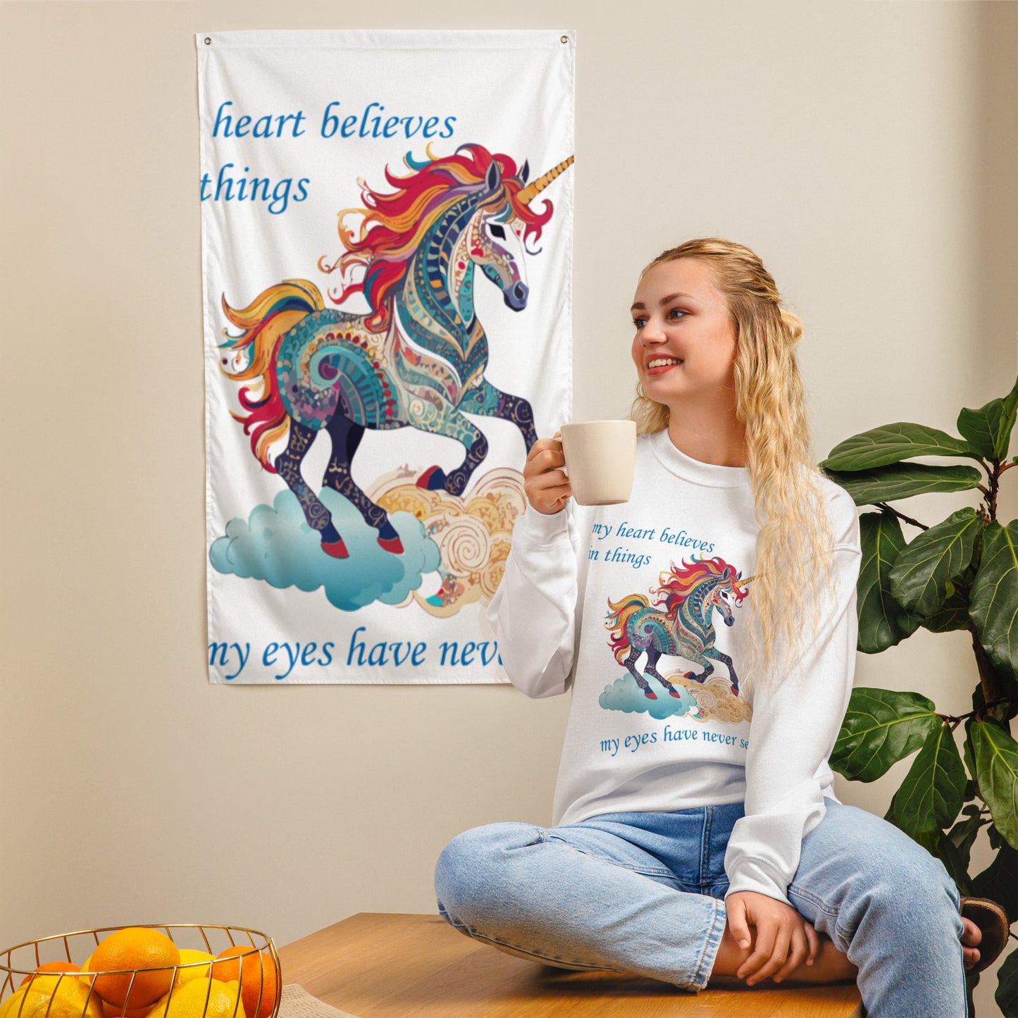Unicorn Magic Unisex Sweatshirt