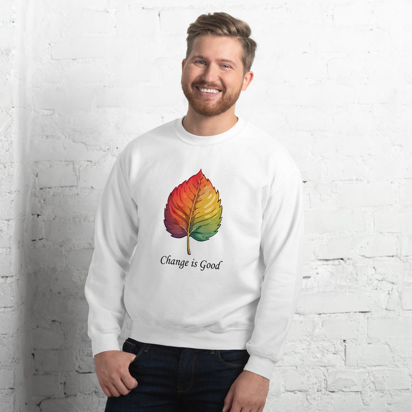 Comyfy Change is Good Unisex Sweatshirt