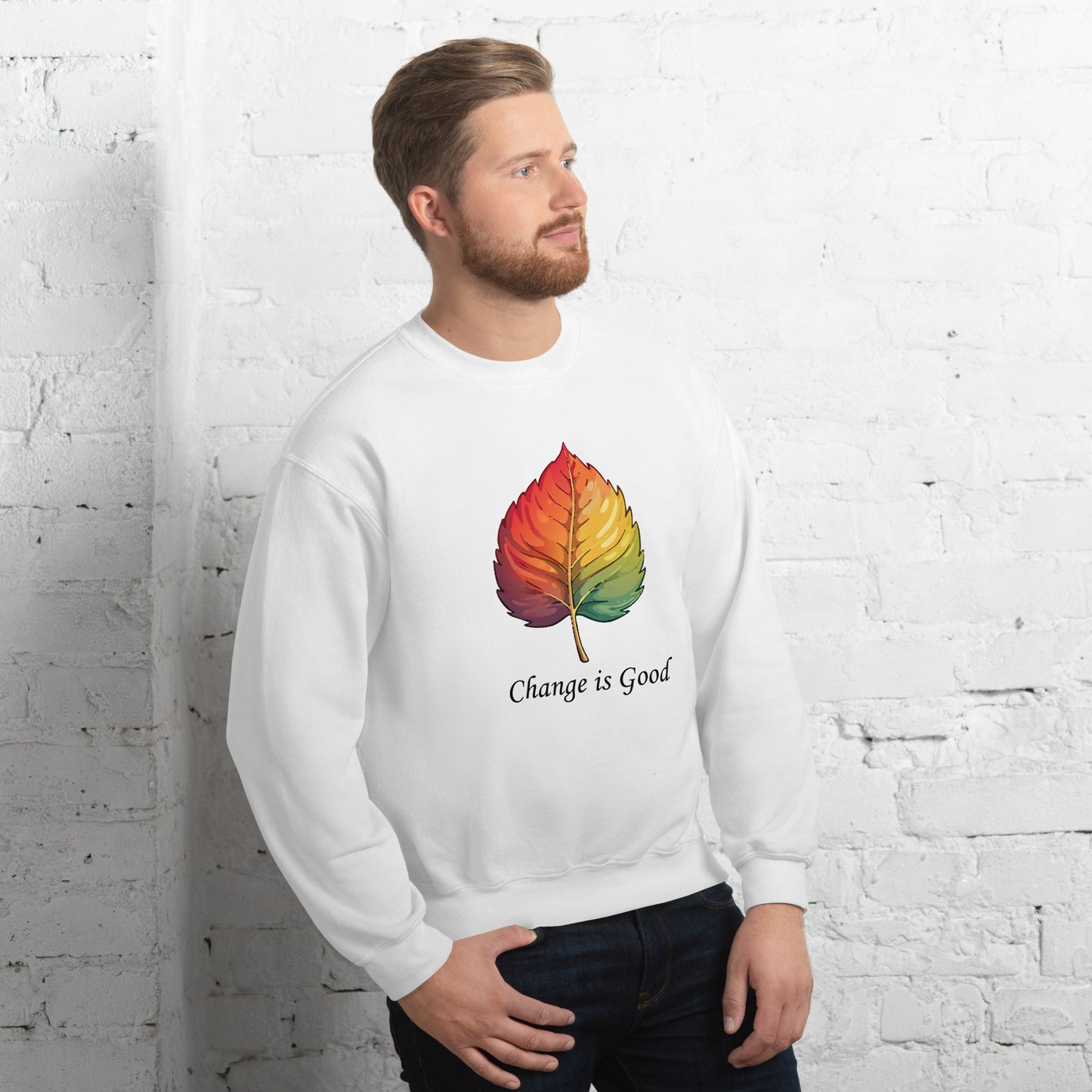 Comyfy Change is Good Unisex Sweatshirt