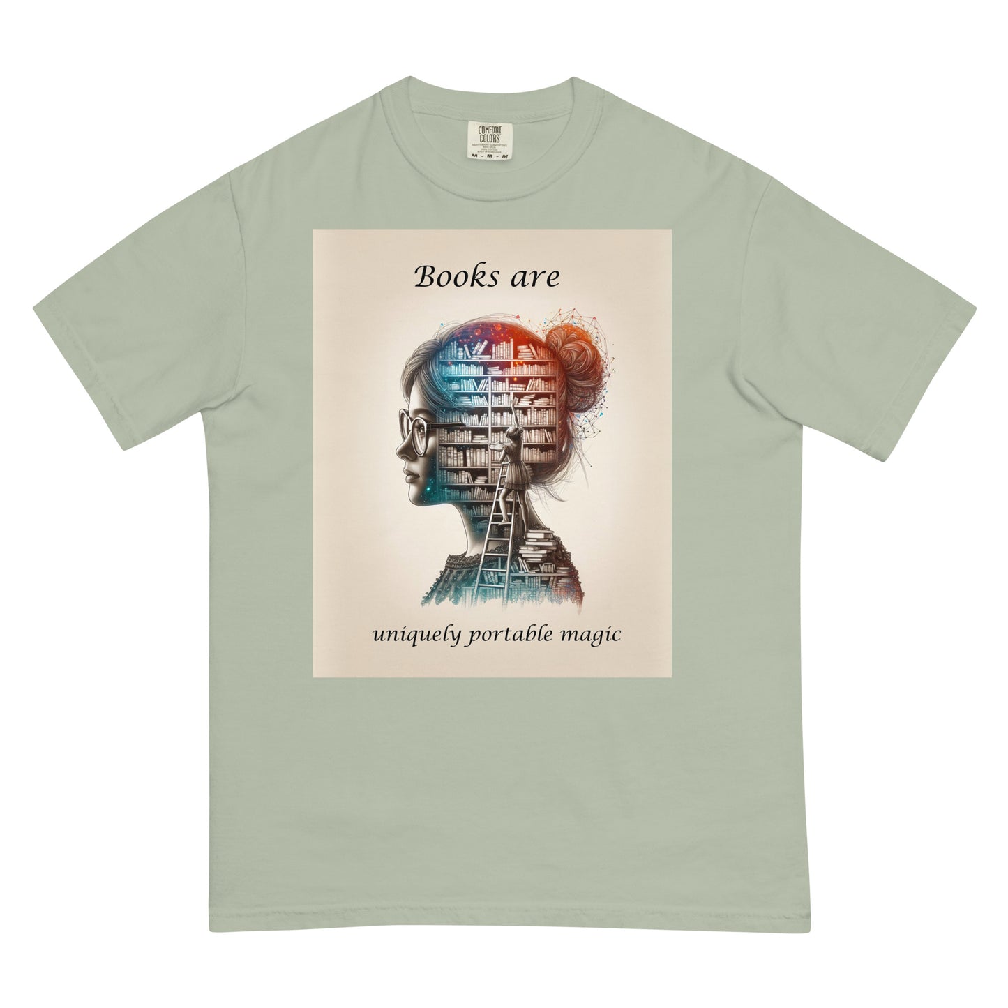 Book Lover Unisex garment-dyed heavyweight t-shirt