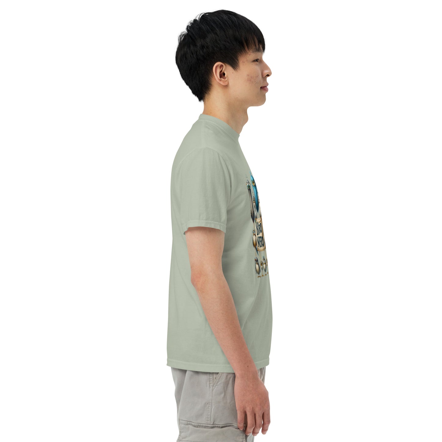 Bird Nerd Cotton Unisex garment-dyed heavyweight t-shirt