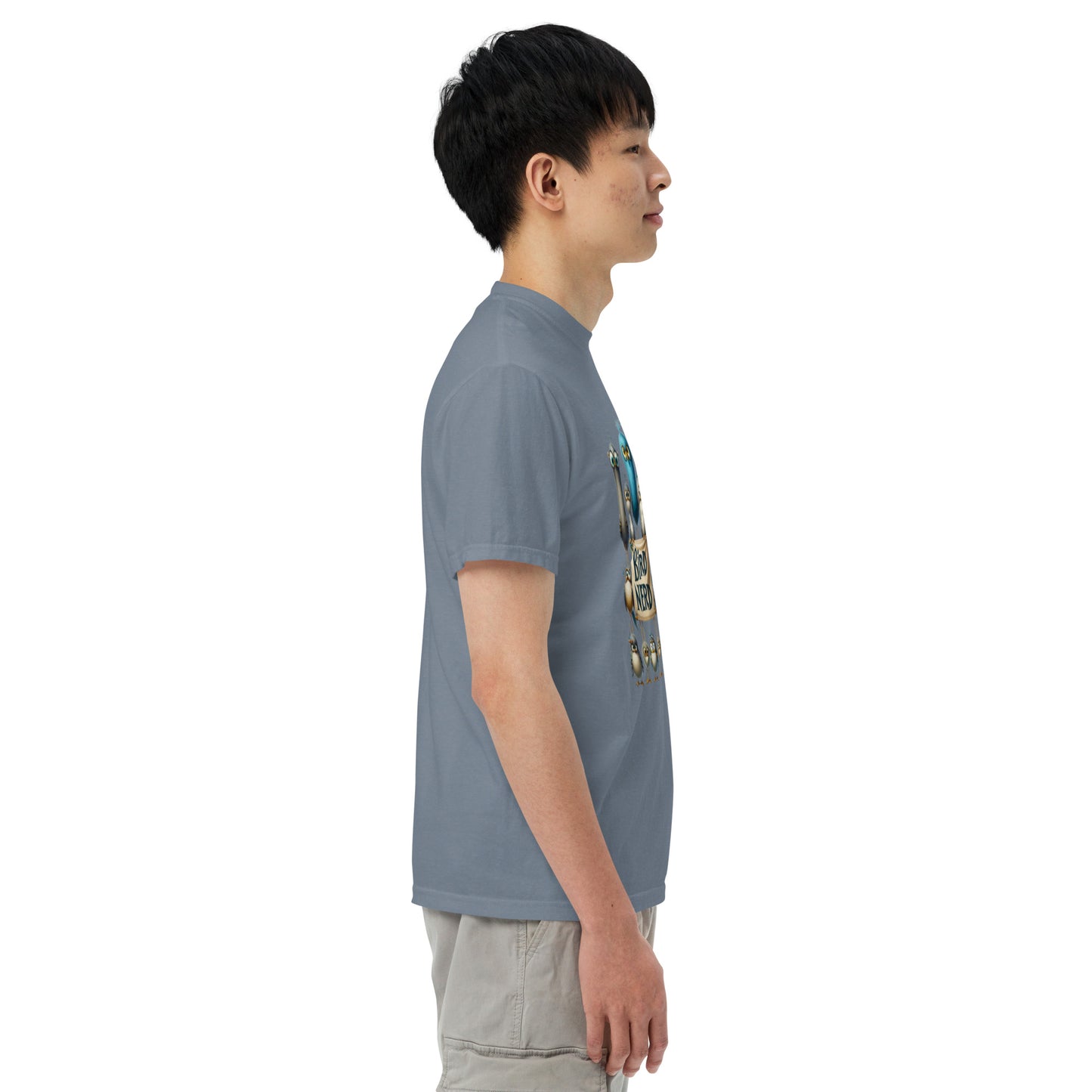 Bird Nerd Cotton Unisex garment-dyed heavyweight t-shirt