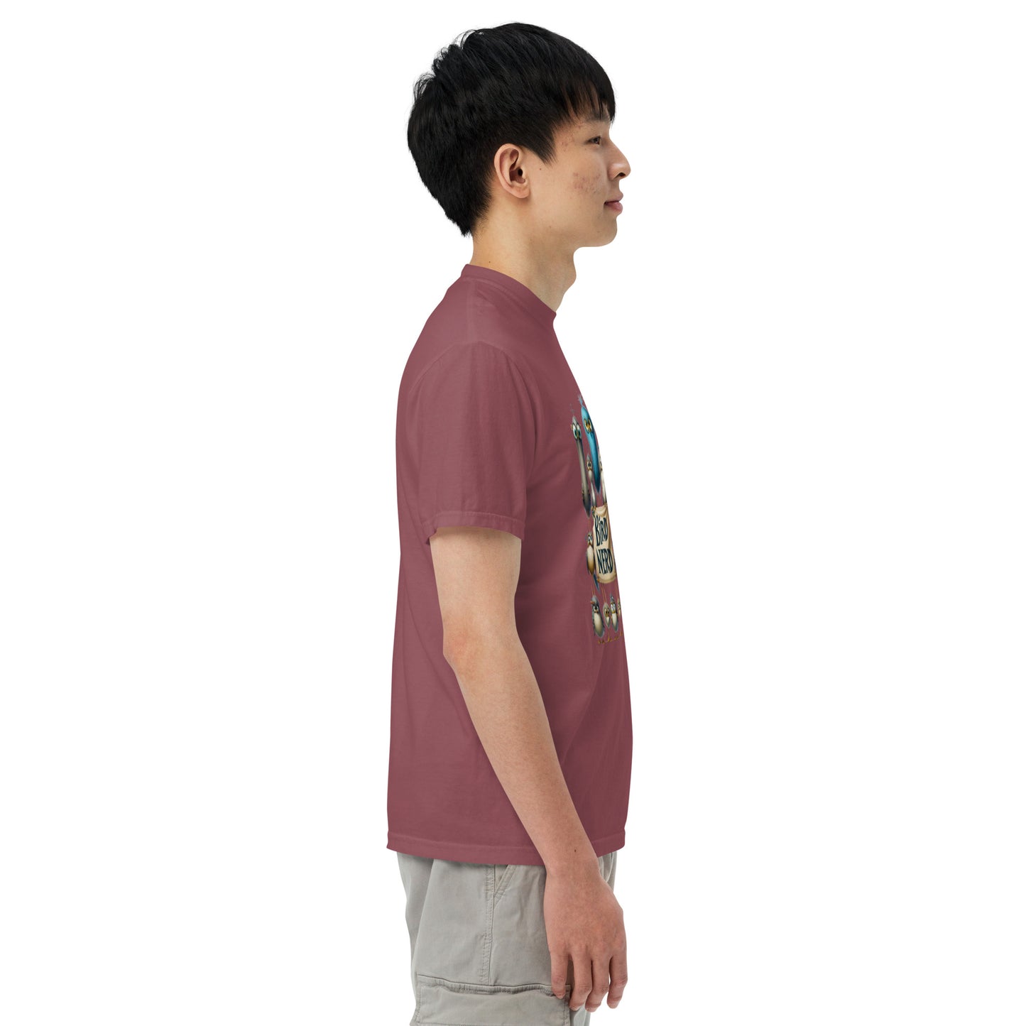 Bird Nerd Cotton Unisex garment-dyed heavyweight t-shirt