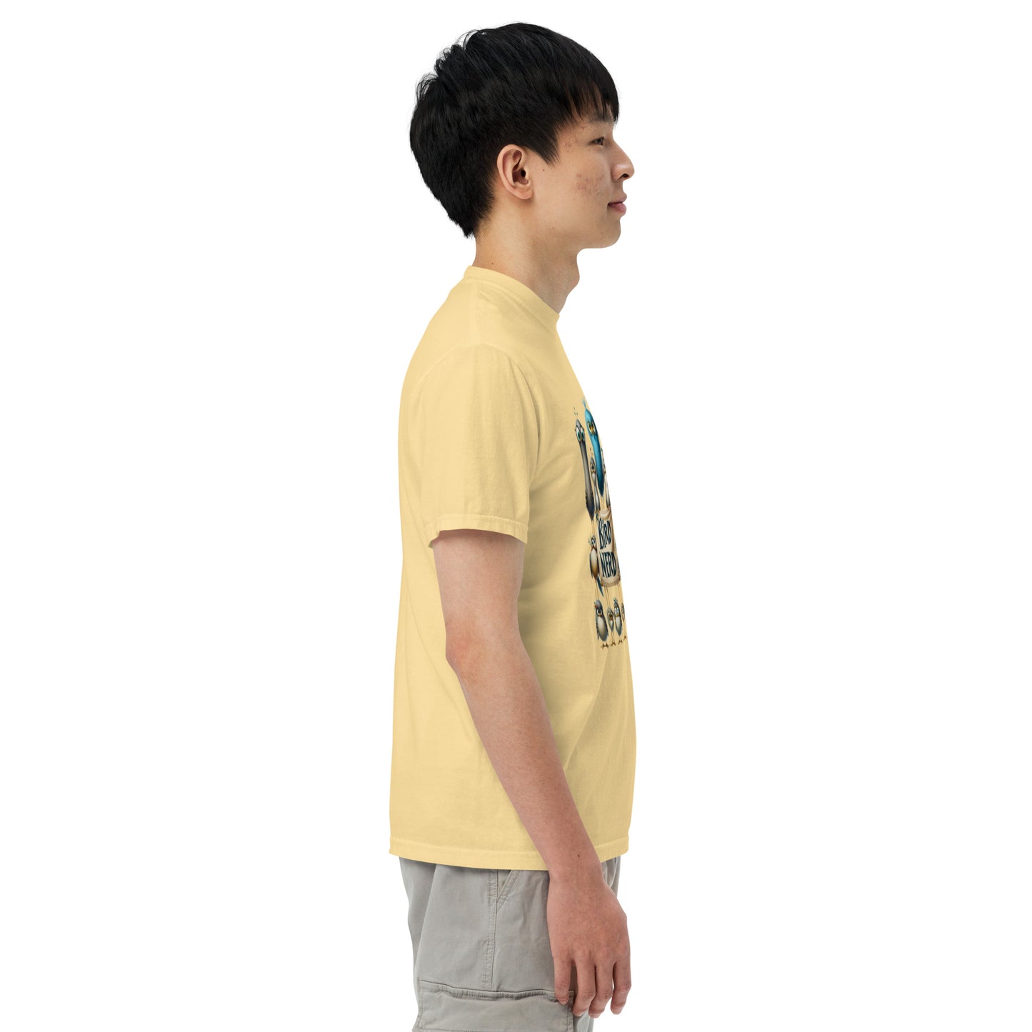 Bird Nerd Cotton Unisex garment-dyed heavyweight t-shirt