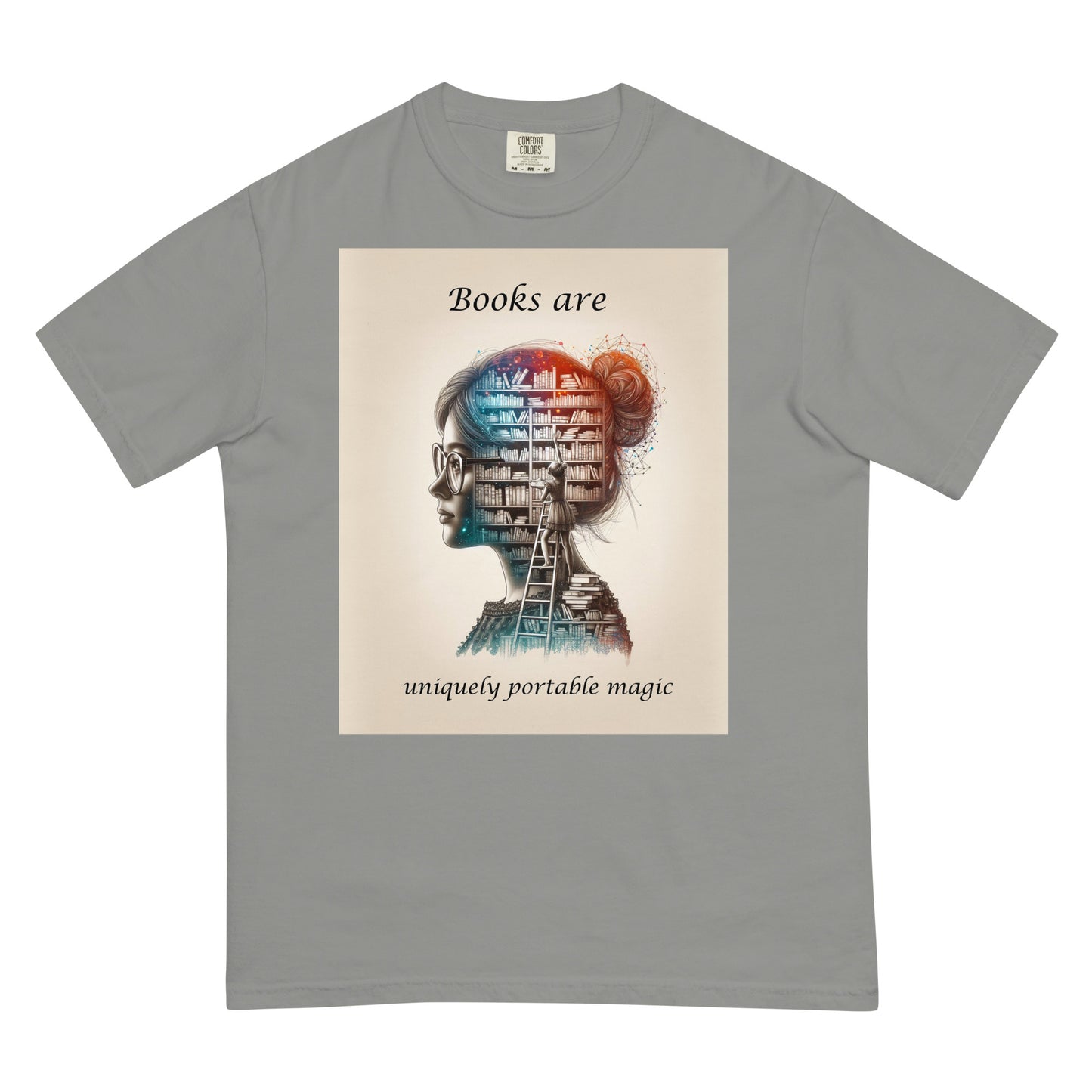 Book Lover Unisex garment-dyed heavyweight t-shirt