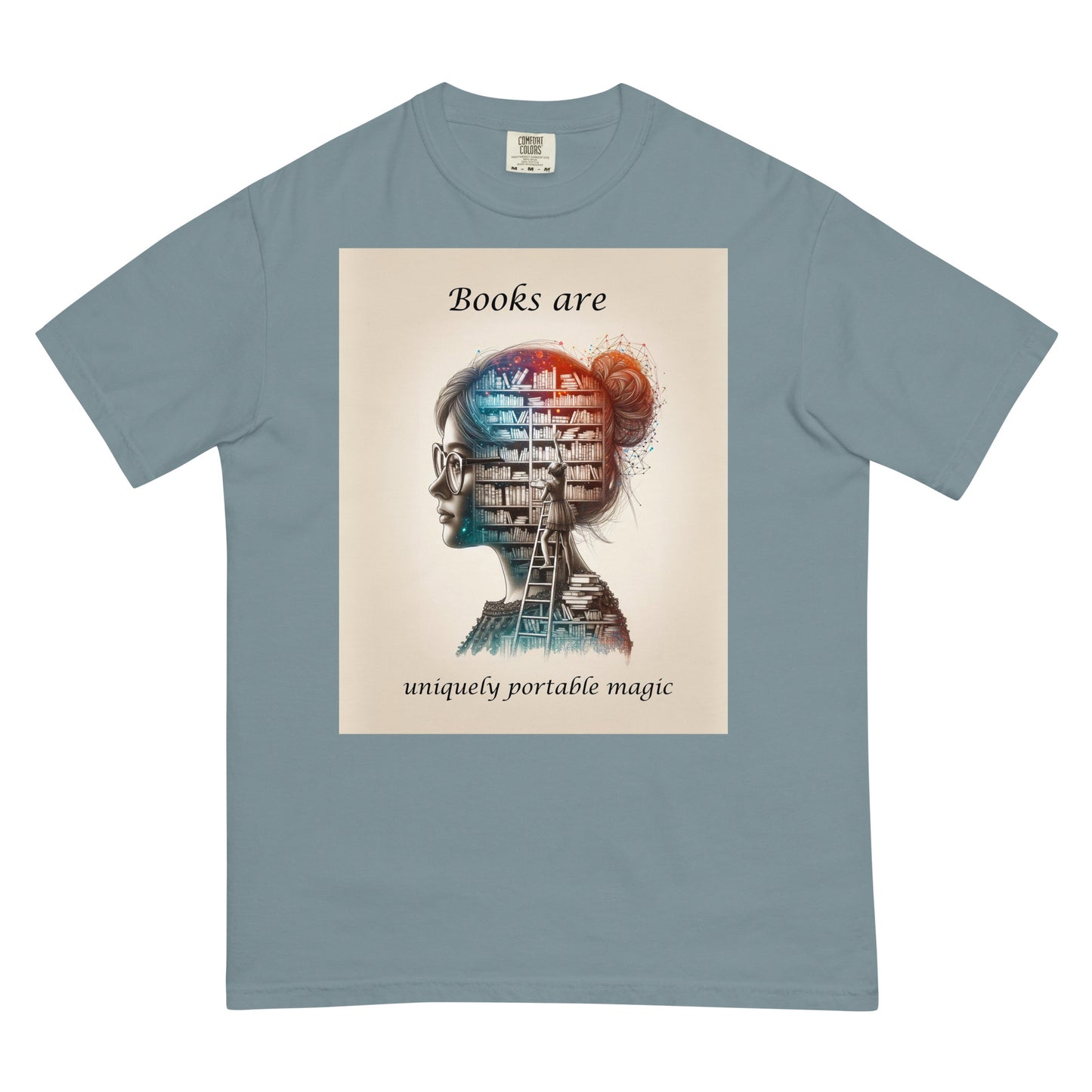 Book Lover Unisex garment-dyed heavyweight t-shirt