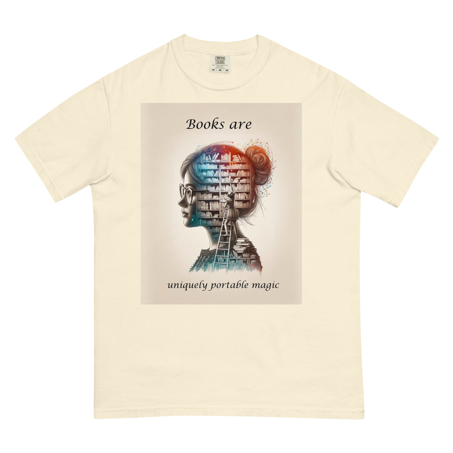 Book Lover Unisex garment-dyed heavyweight t-shirt