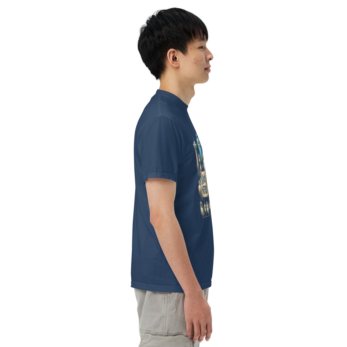 Bird Nerd Cotton Unisex garment-dyed heavyweight t-shirt