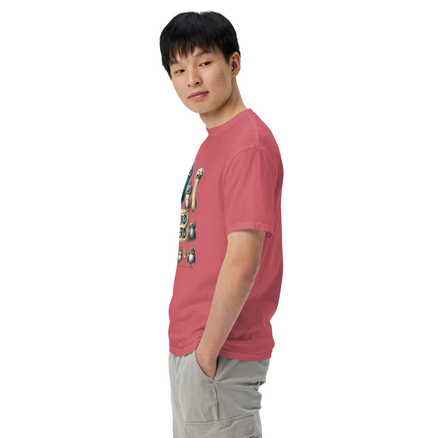Bird Nerd Cotton Unisex garment-dyed heavyweight t-shirt