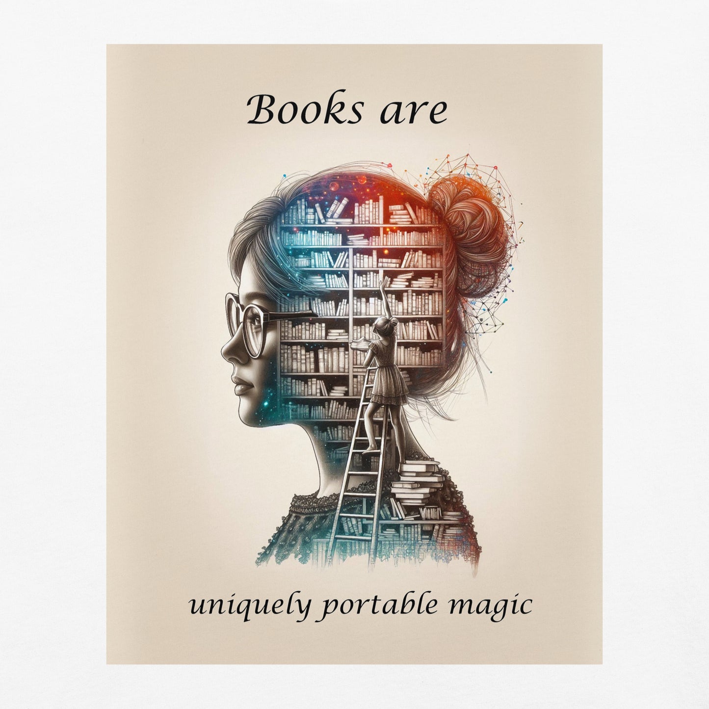 Book Lover Unisex garment-dyed heavyweight t-shirt