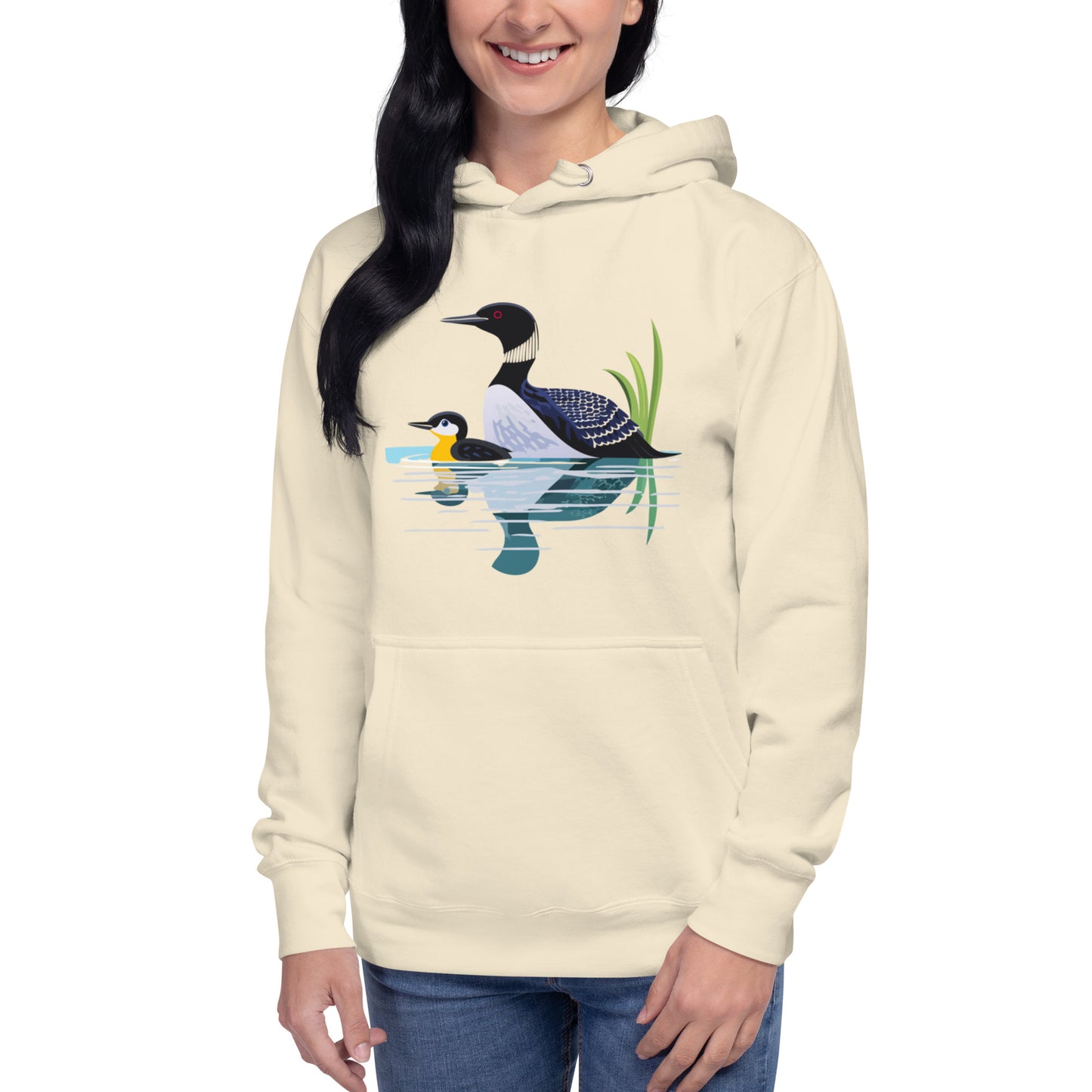 Loon Love Cotton Comfy Unisex Hoodie