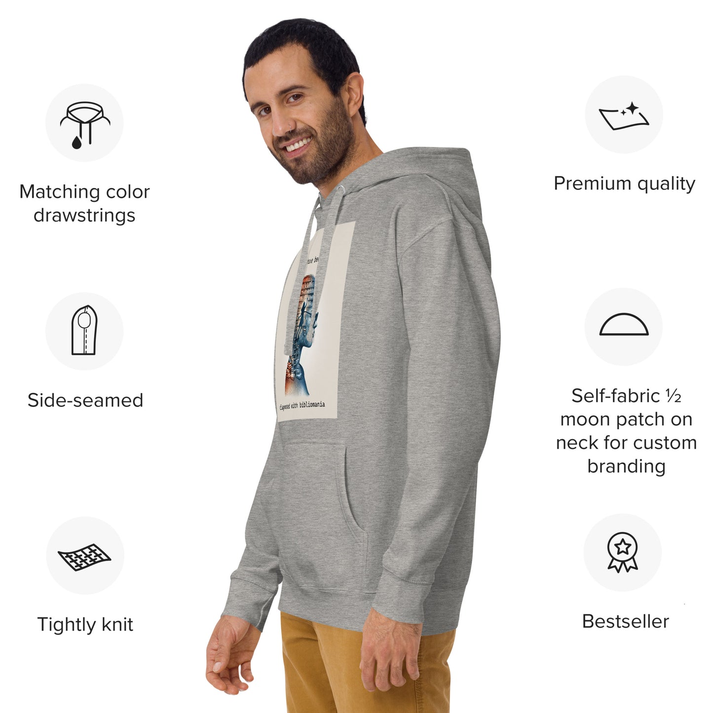 Book Addiction Unisex Hoodie