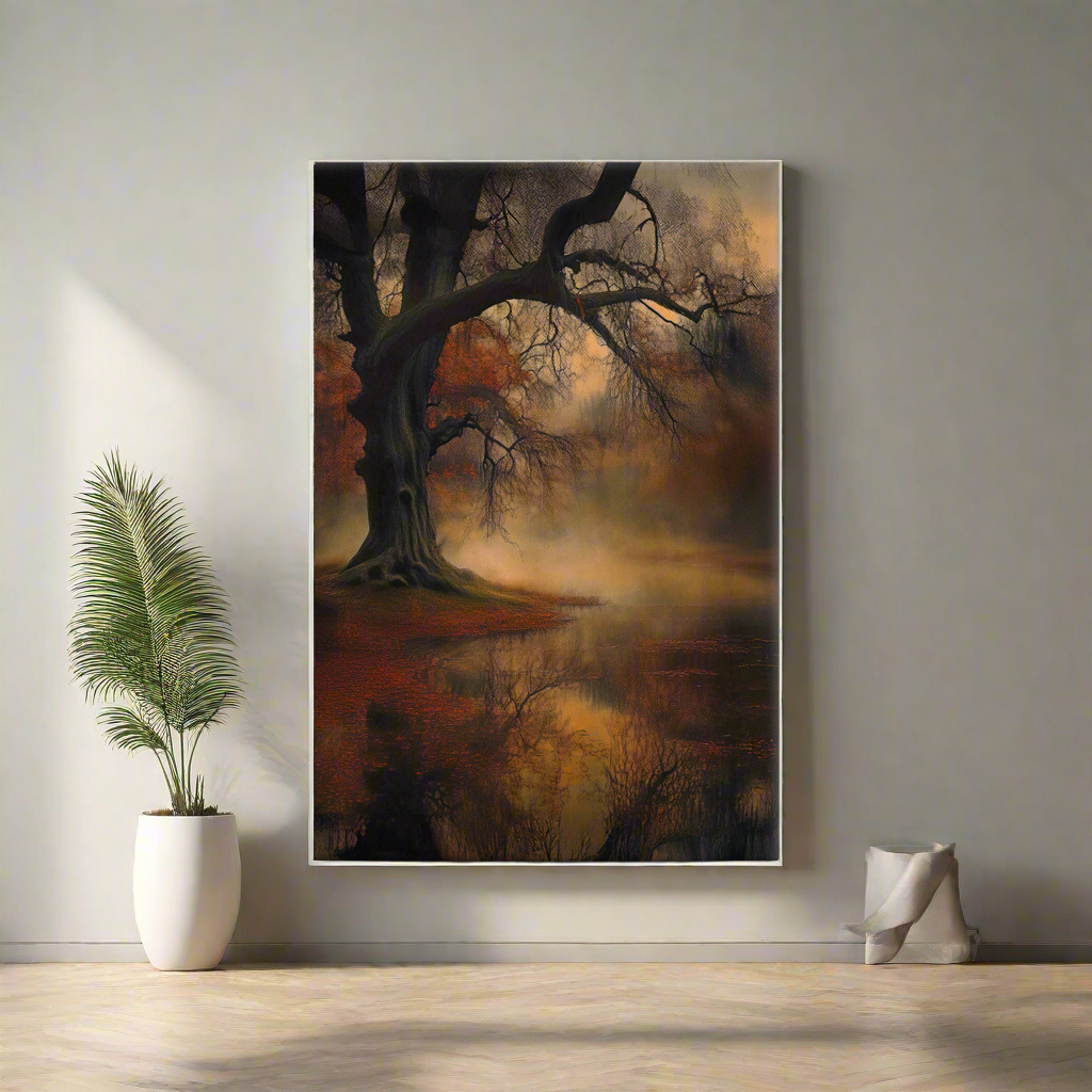 November Autumn Thin canvas