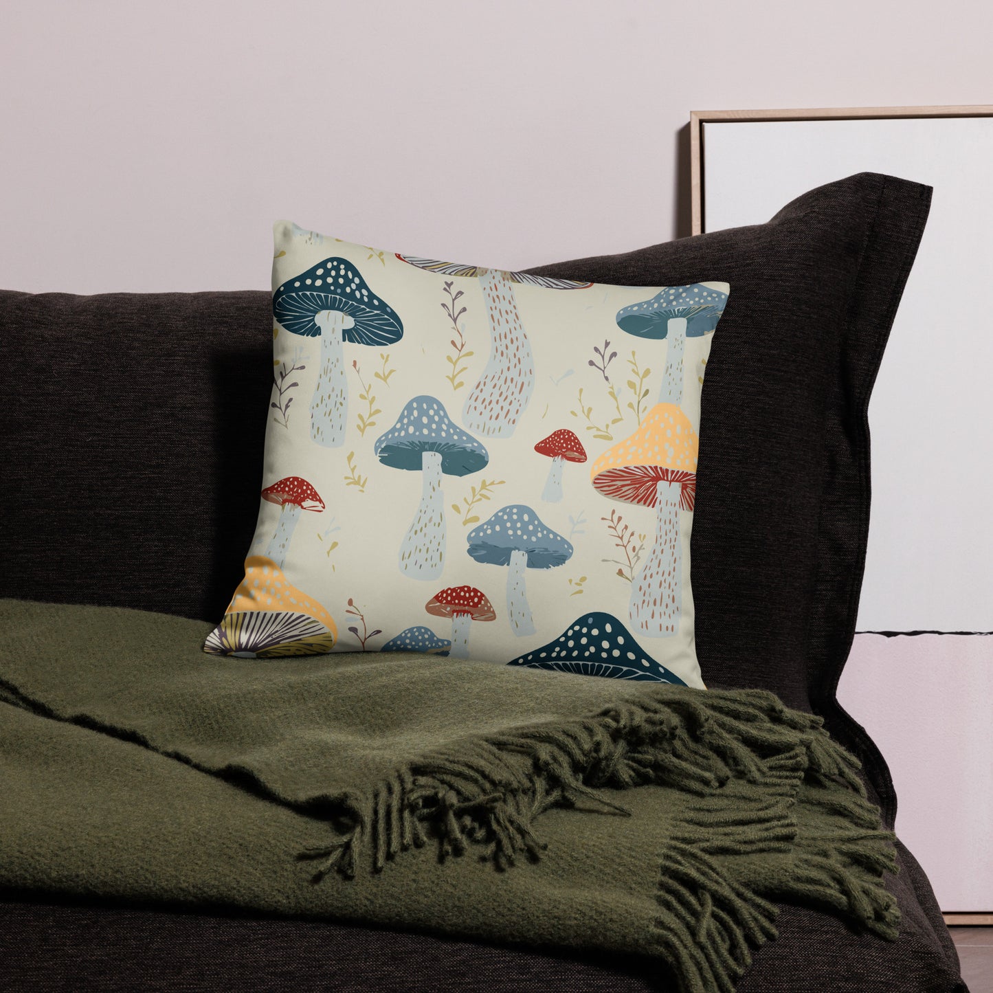 Mushroom Basic Pillow