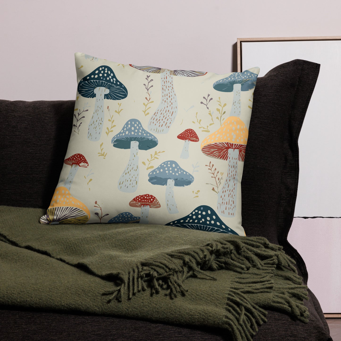 Mushroom Basic Pillow