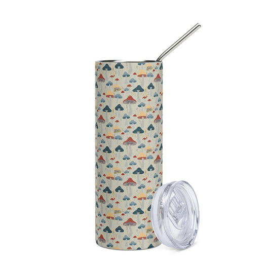 Mushroom Stainless steel tumbler