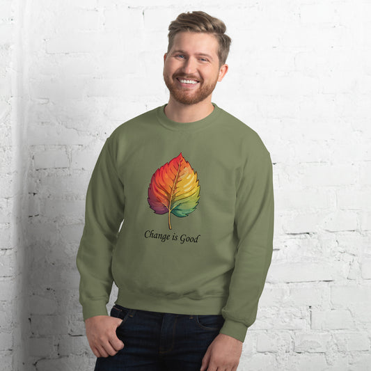 Comyfy Change is Good Unisex Sweatshirt