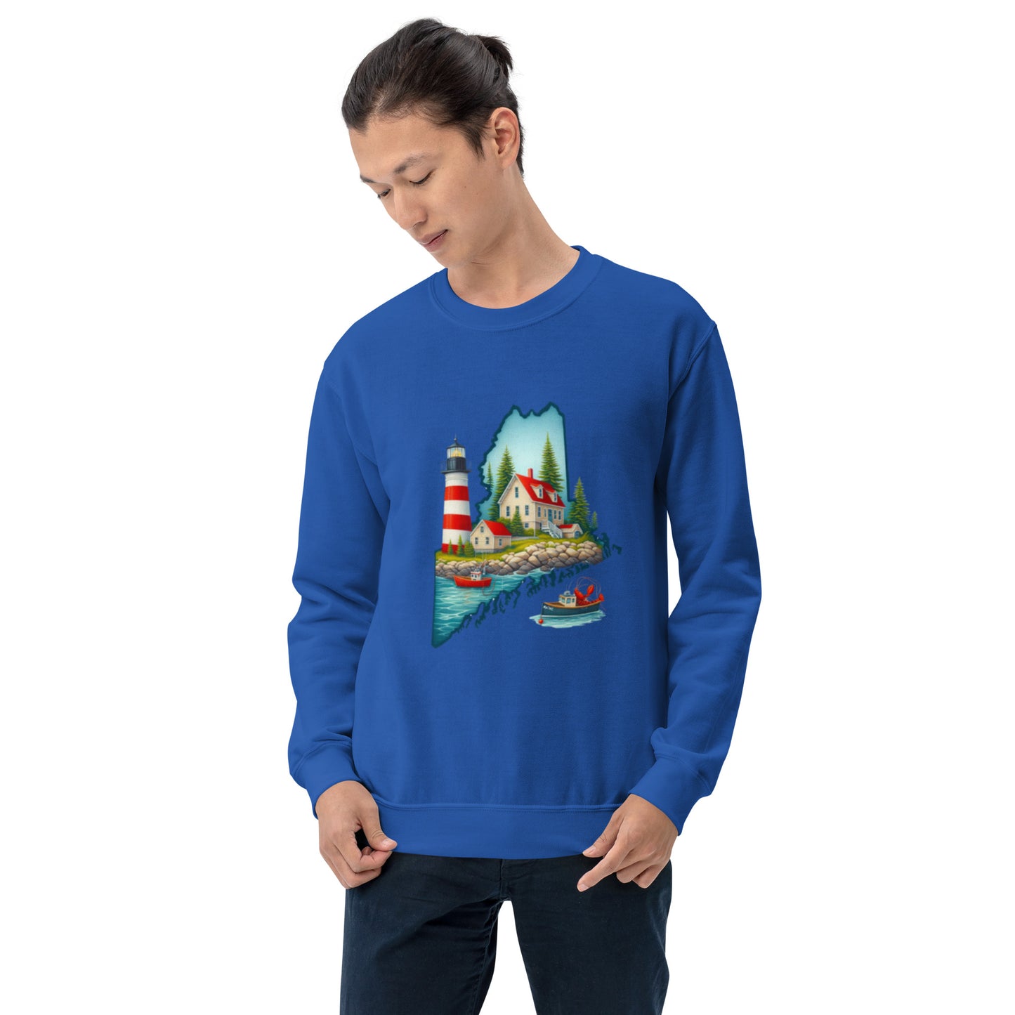 Maine State Unisex Sweatshirt