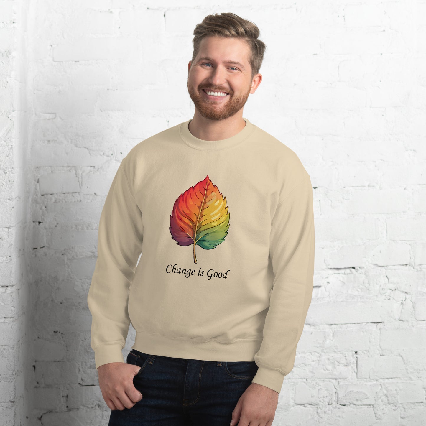 Comyfy Change is Good Unisex Sweatshirt