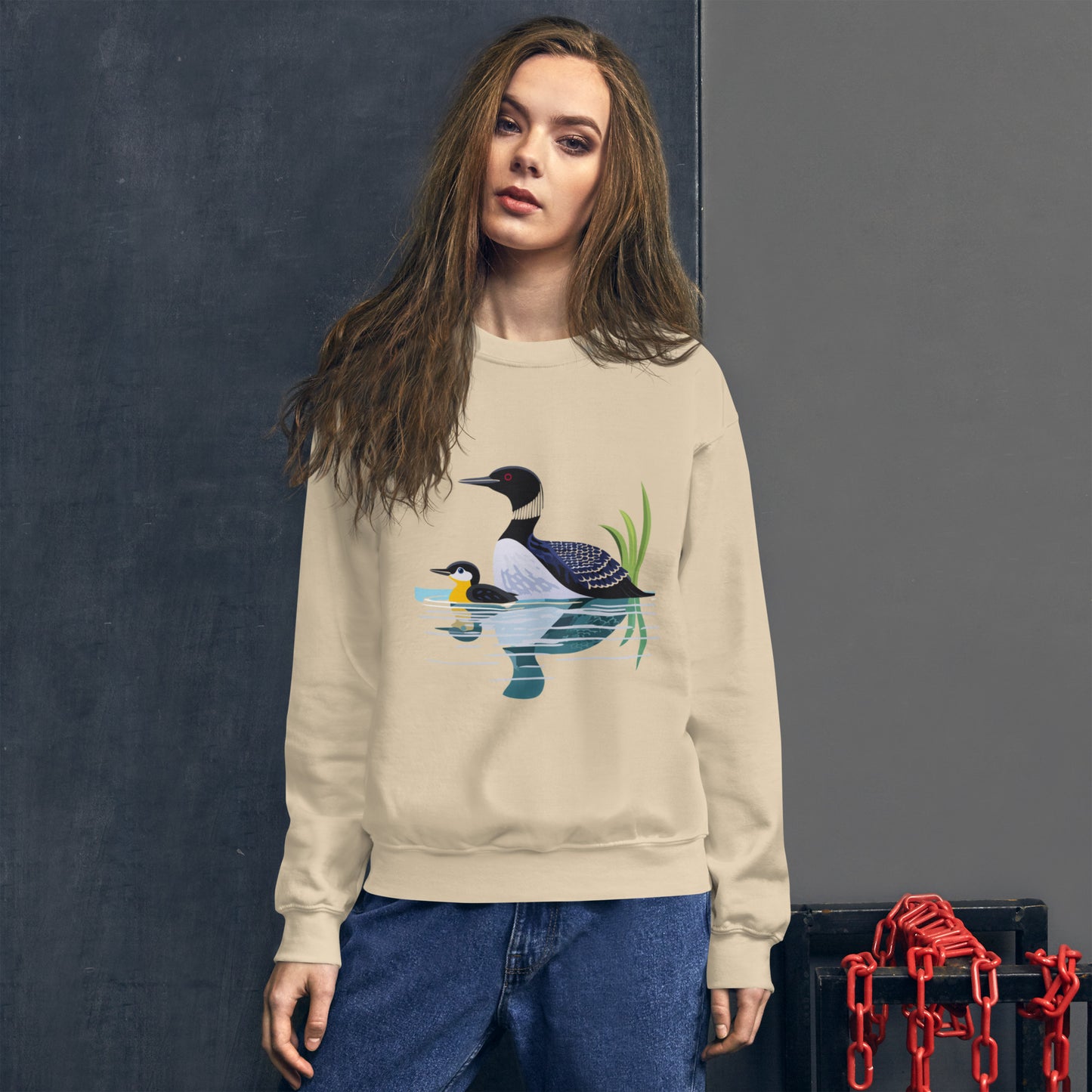 Loon Love Unisex Sweatshirt