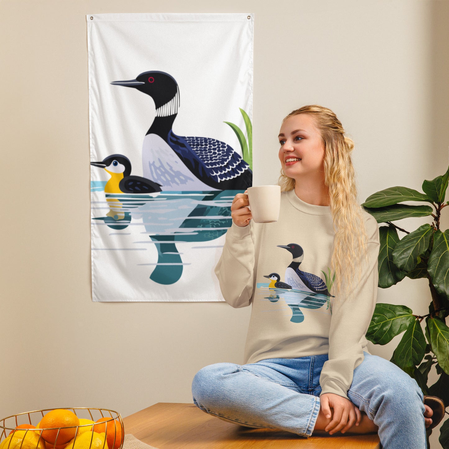 Loon Love Unisex Sweatshirt