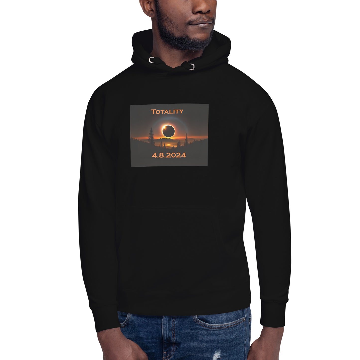 Totality Eclipse All Cotton Unisex Hoodie