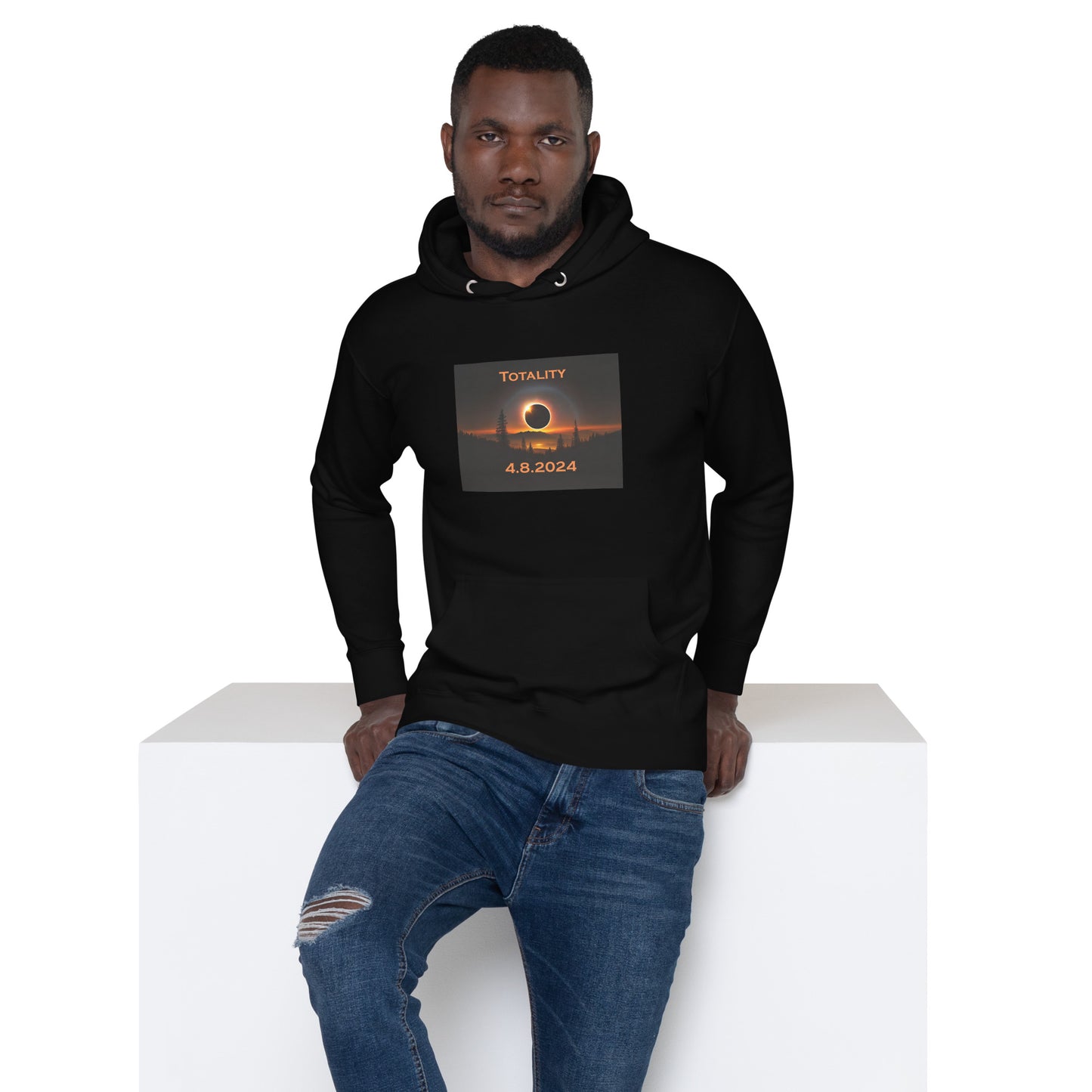 Totality Eclipse All Cotton Unisex Hoodie