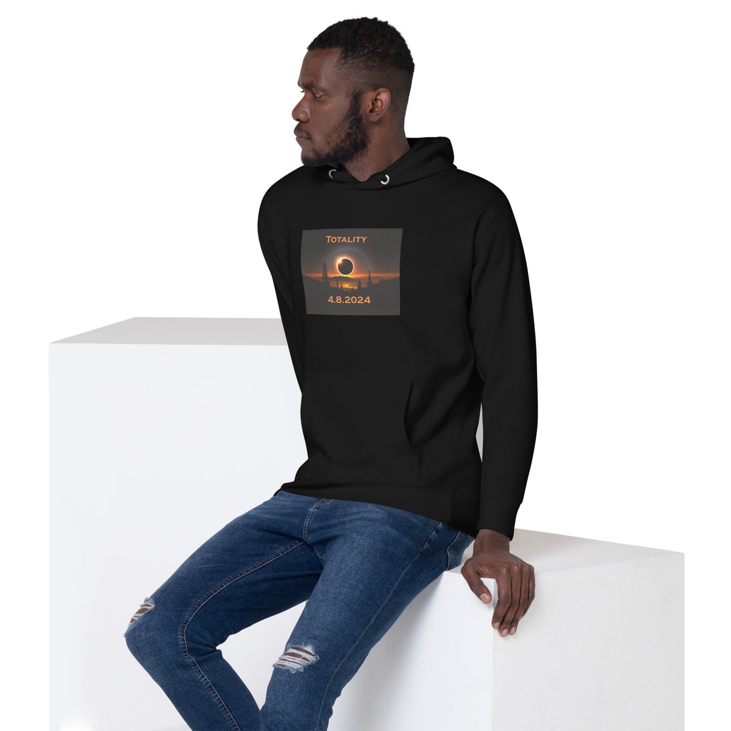 Totality Eclipse All Cotton Unisex Hoodie