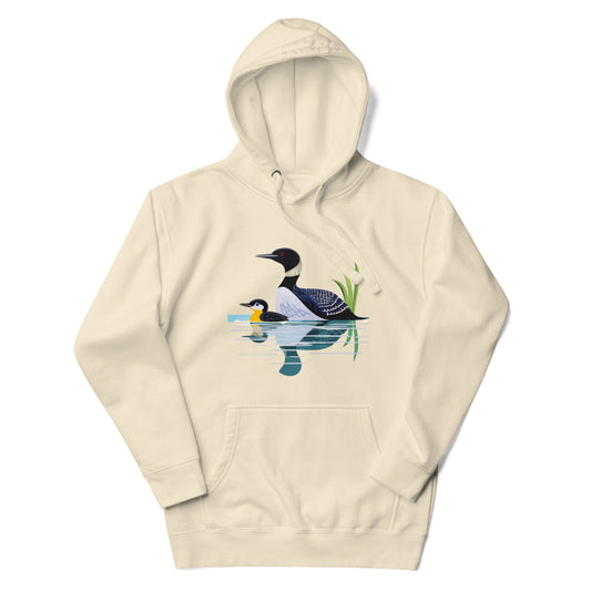 Loon Love Cotton Comfy Unisex Hoodie