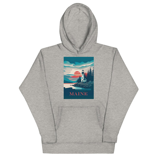 Contemporary Maine Unisex Hoodie