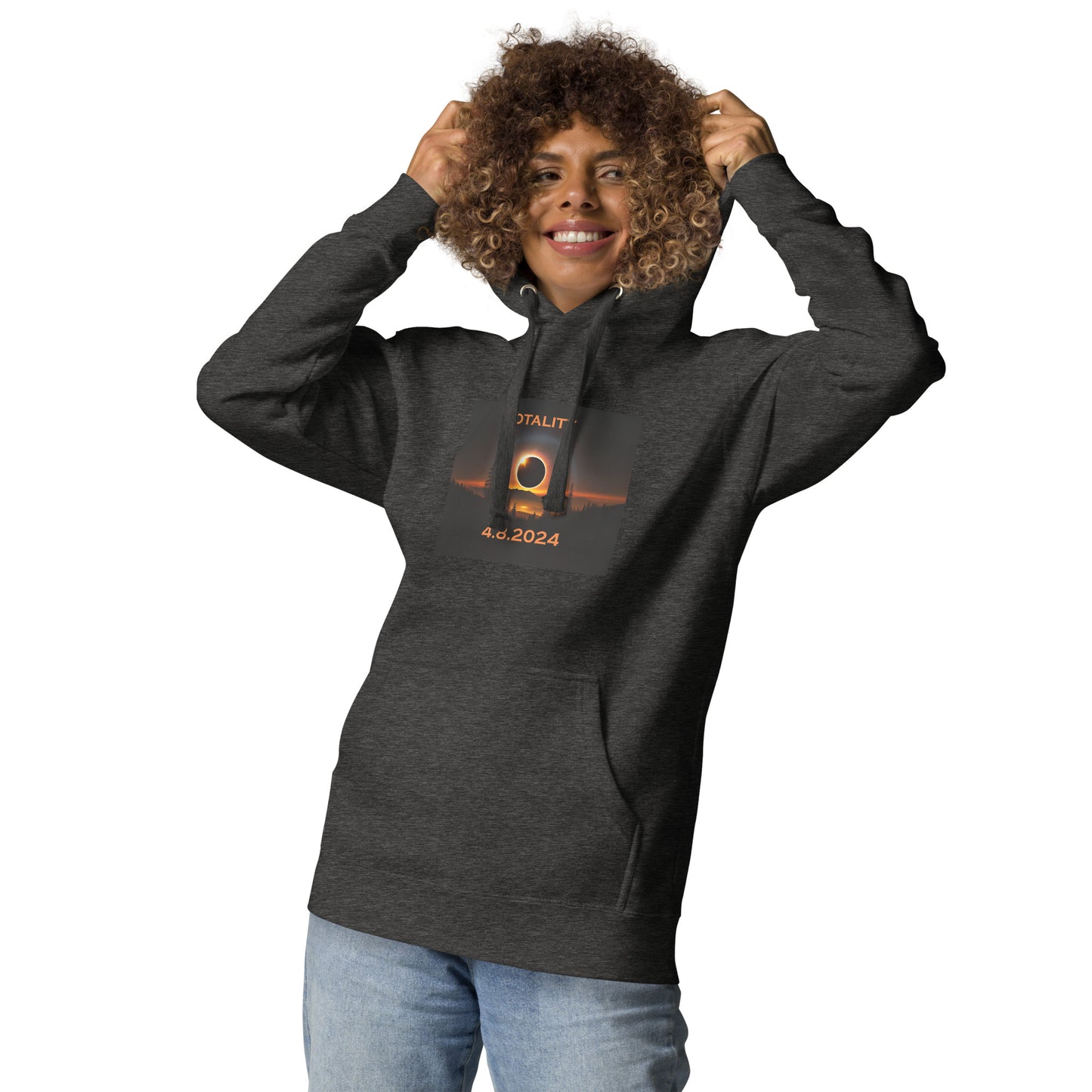 Totality Eclipse All Cotton Unisex Hoodie