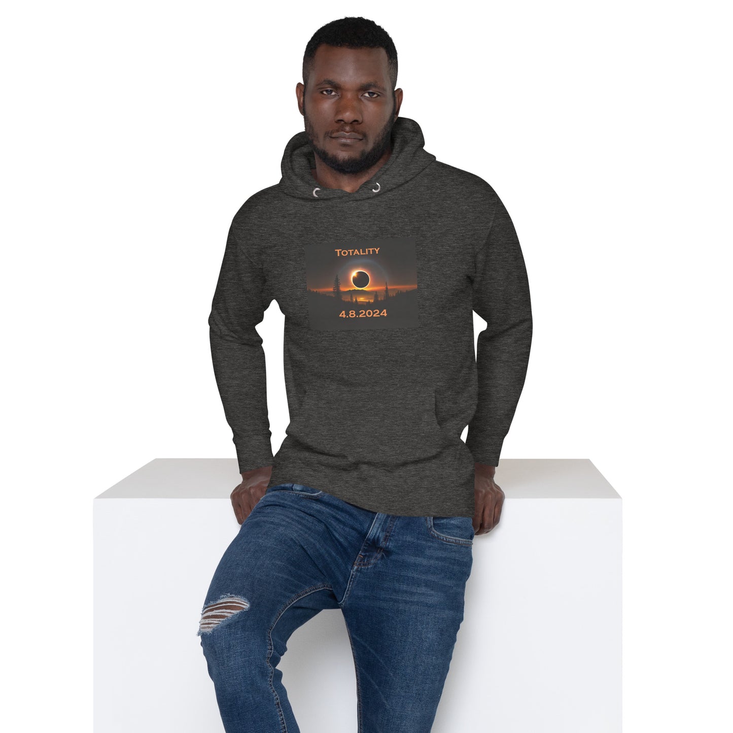 Totality Eclipse All Cotton Unisex Hoodie