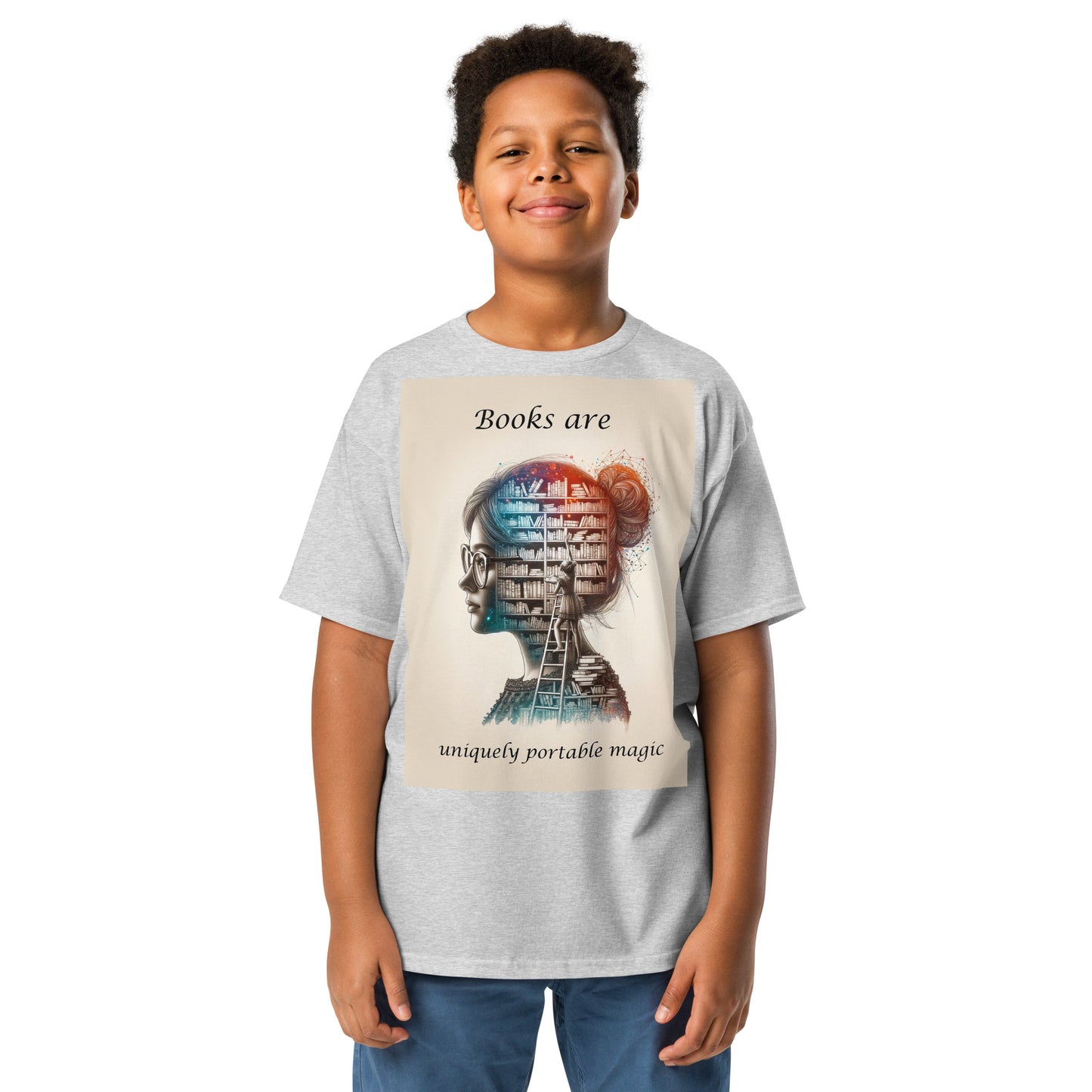 Book Lover 100% cotton Youth classic tee